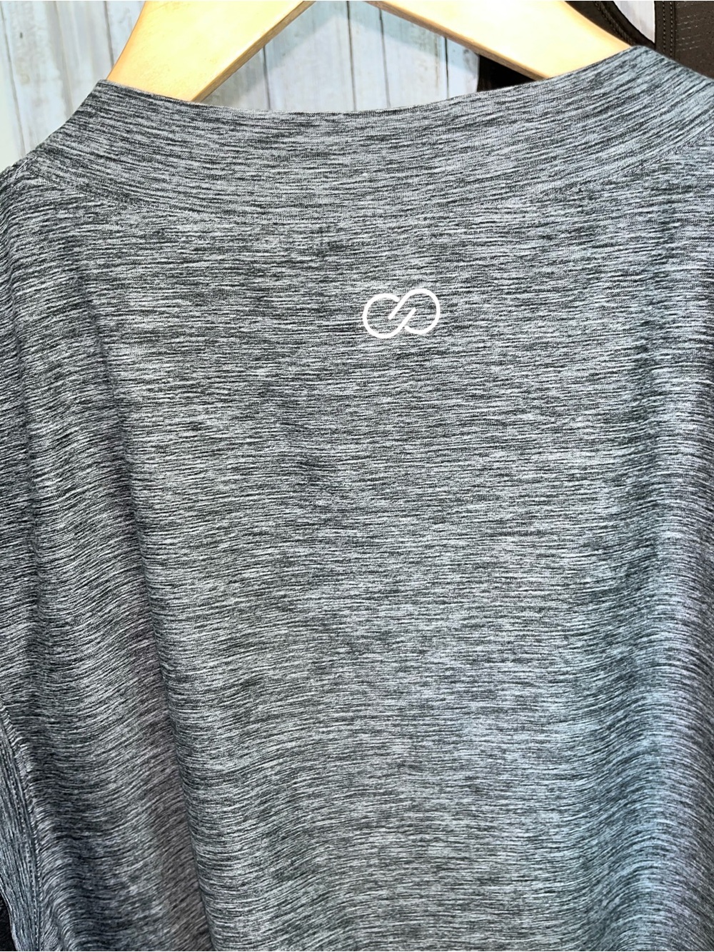 Calia by Carrie Underwood Gray Cropped Muscle Tank XXL Sleeveless Athletic Top - Picture 5 of 5